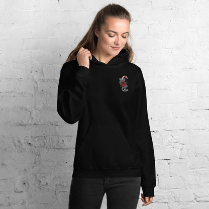 Dog Mama Christmas tattoo embroidered hoodie - Pup Chic Boutique