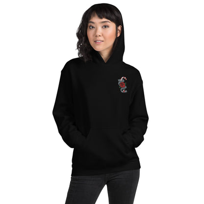 Dog Mama Christmas tattoo embroidered hoodie - Pup Chic Boutique