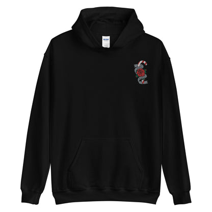 Dog Mama Christmas tattoo embroidered hoodie - Pup Chic Boutique