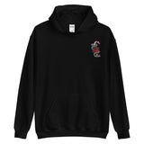 dog dad christmas tattoo embroidered hoodie