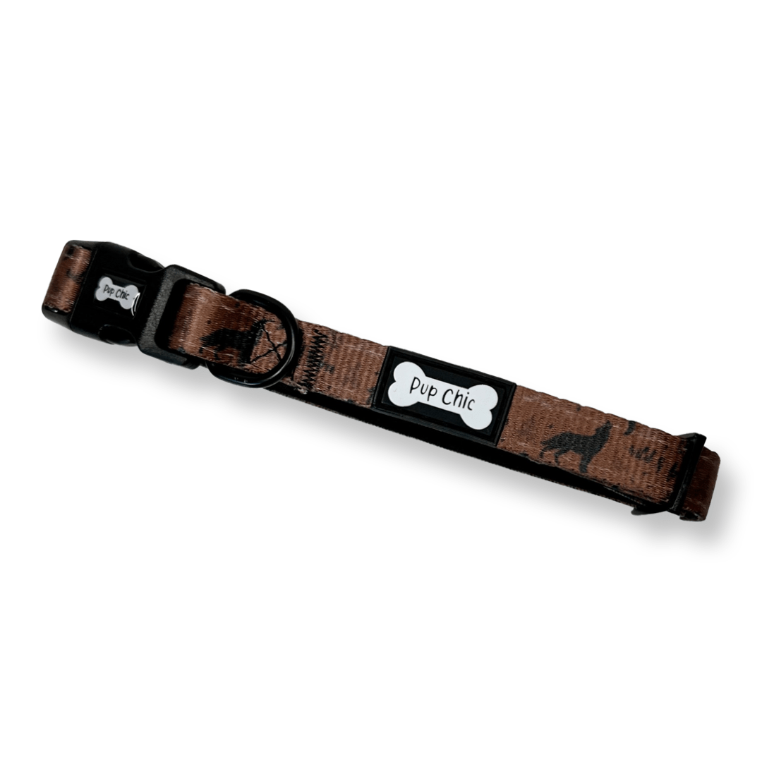 Wanderlust Collar - dog and puppy collars - Pup Chic Boutique